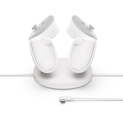 Meta Quest Compact Charging Dock Works with Meta Quest 3/3S VR Headset
