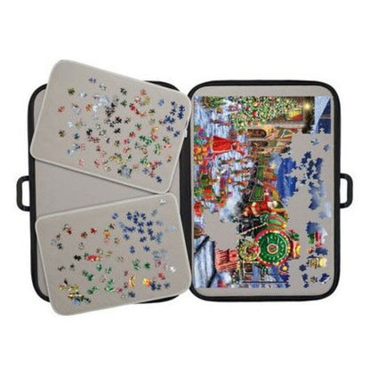 Puzzle Portapuzzle 1000Pc Deluxe Puzzle Carry Bag Case Holder