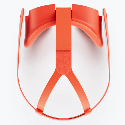Meta Quest 3 Facial Interface and Head Strap For VR Headset Blood Orange