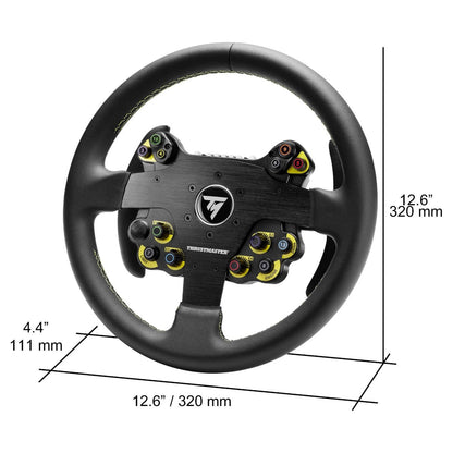Thrustmaster EVO Racing 32R Leather Round Leather-Wrapped Wheel Rim & Detachable Hub