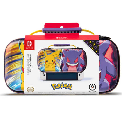 PowerA Protection Case for Nintendo Switch including OLED and Lite Models Pikachu vs Gengar