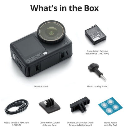 DJI Osmo Action 6 Camera Standard Combo