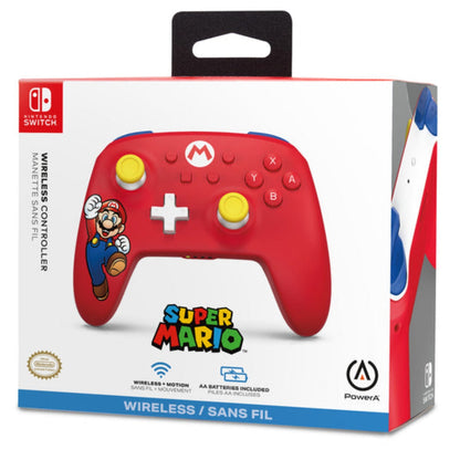 Power A Wireless Controller for Nintendo Switch Mario Joy