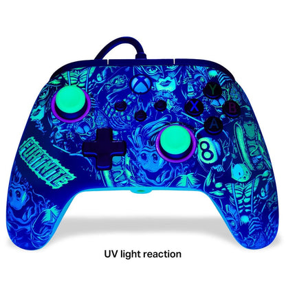 PowerA Advantage Wired Controller for Xbox Series X|S Fortnite Glow