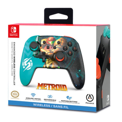 PowerA Enhanced Wireless Controller for Nintendo Switch Metroid