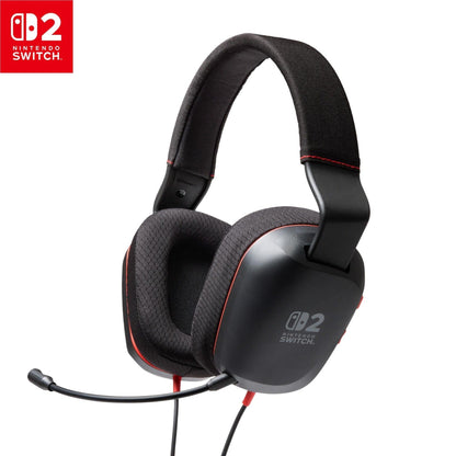 PowerA Wired Stereo Headset for Nintendo Switch 2 Black