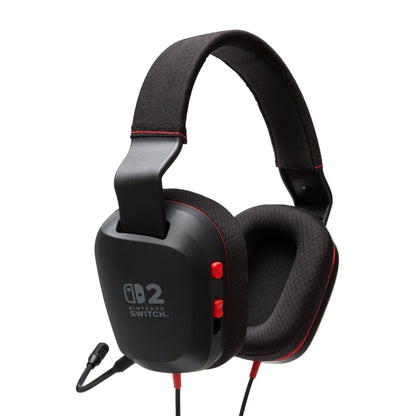 PowerA Wired Stereo Headset for Nintendo Switch 2 Black