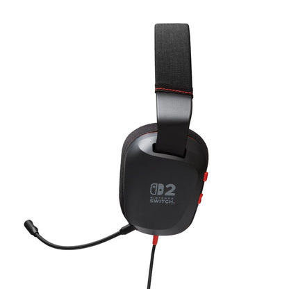 PowerA Wired Stereo Headset for Nintendo Switch 2 Black
