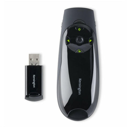 Kensington Presenter Expert Laser Pointer With Green Laser And Memory