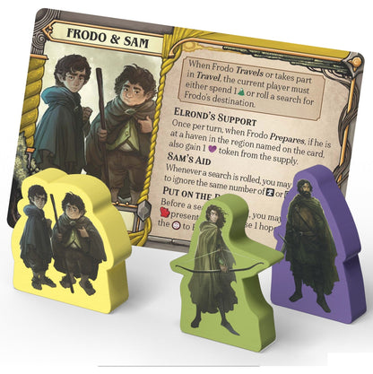 Z-Man The Lord of the Rings Fate of the Fellowship Board Game A Pandemic System