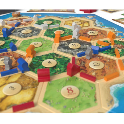 CATAN 6th Edition - Traders and Barbarians 5-6 Player Expansion Game