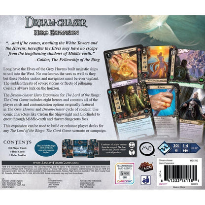 Fantasy Flight Games The Lord of the Rings: The Card Game The Dream-Chaser Hero Expansion Board Game