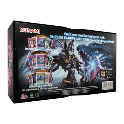 Konami Yugioh! Legendary Dragon Unlimited Reprint Deck Trading Cards