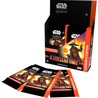 Star Wars Unlimited A Lawless Time Carbonite Booster Display Trading Cards