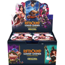 Riftbound: League of Legends Set One Origins Booster Box 24 Packs Trading Cards
