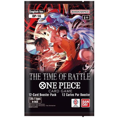 One Piece Card Game The Time of Battle Booster Display Box 24 Pack OP-16