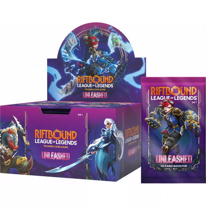 Riftbound: League of Legends Unleashed Booster Box 24 Packs Trading Cards