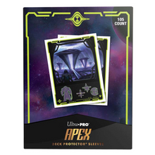 Ultra Pro: UP38858 Edge of Eternities 105ct Apex Deck Protector sleeves Black Mythic for MtG