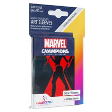 Gamegenic Marvel Champions Sleeves Black Widow