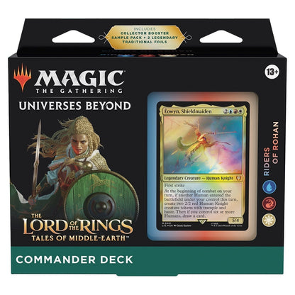 Magic the Gathering The Lord of the Rings Tales of Middle Earth Commander Decks 4 Decks Per Display