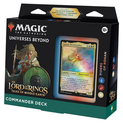 Magic the Gathering The Lord of the Rings Tales of Middle Earth Commander Decks 4 Decks Per Display