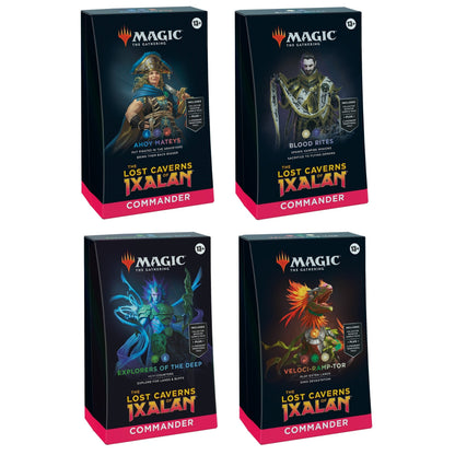Magic the Gathering the Lost Caverns of Ixalan Commander Decks 4 Decks Per Display