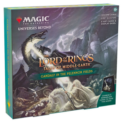 Magic the Gathering the Lord of the Rings Tales of Middle Earth Holiday Release Scene Box 4 Decks Per Display