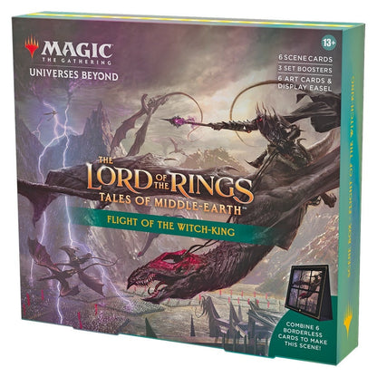 Magic the Gathering the Lord of the Rings Tales of Middle Earth Holiday Release Scene Box 4 Decks Per Display