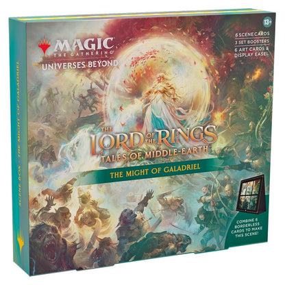 Magic the Gathering the Lord of the Rings Tales of Middle Earth Holiday Release Scene Box 4 Decks Per Display