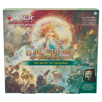 Magic the Gathering the Lord of the Rings Tales of Middle Earth Holiday Release Scene Box 4 Decks Per Display