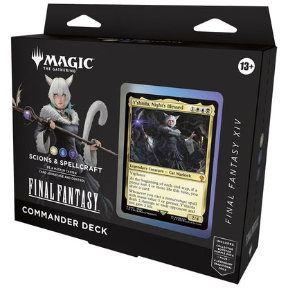 Magic the Gathering Final Fantasy Commander Decks 4 Decks Per Display