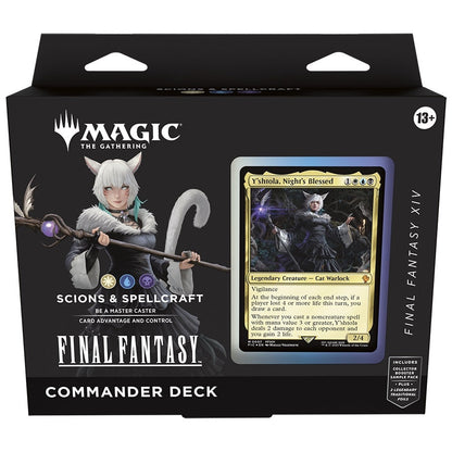 Magic the Gathering Final Fantasy Commander Decks 4 Decks Per Display