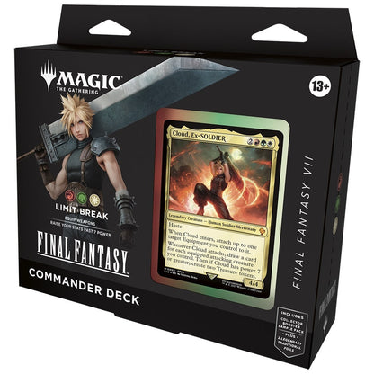 Magic the Gathering Final Fantasy Commander Decks 4 Decks Per Display