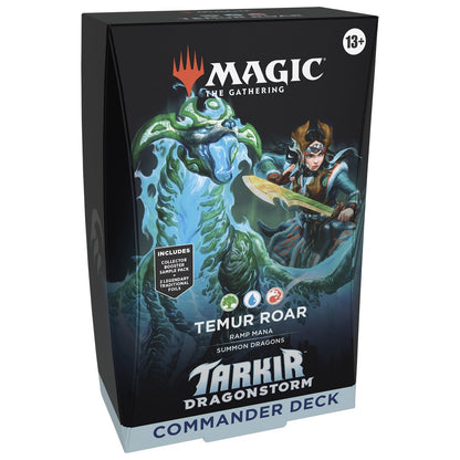 Magic the Gathering Tarkir Dragonstorm Commander Decks 5 Decks Per Display