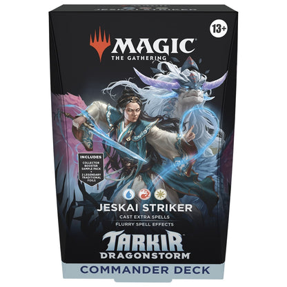 Magic the Gathering Tarkir Dragonstorm Commander Decks 5 Decks Per Display