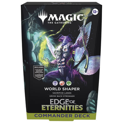 Magic the Gathering Edge of Eternities Commander Decks 4 Decks Per Display