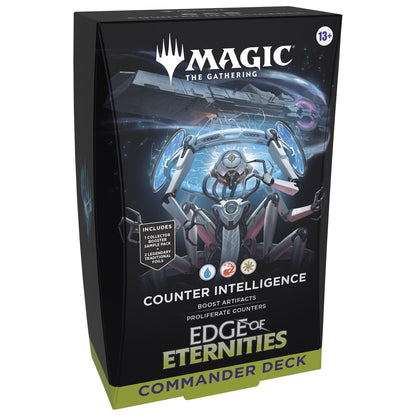 Magic the Gathering Edge of Eternities Commander Decks 4 Decks Per Display