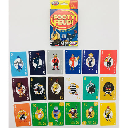 AFL Footy Feud + NRL Footy Feud Rookie 12 in the Assortment 6x AFL Footy Feud and 6x NRL Footy Feud Rookie Game