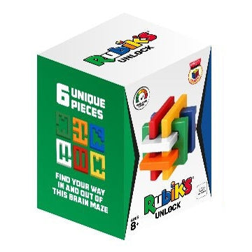 Rubiks Unlock Box Package Toy