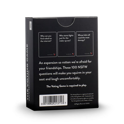 The Voting Game NSFW Expansion Game