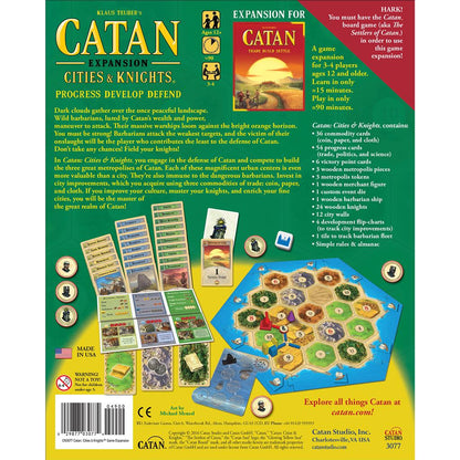 Catan Cities & Knights Expansion 5th Edition Game