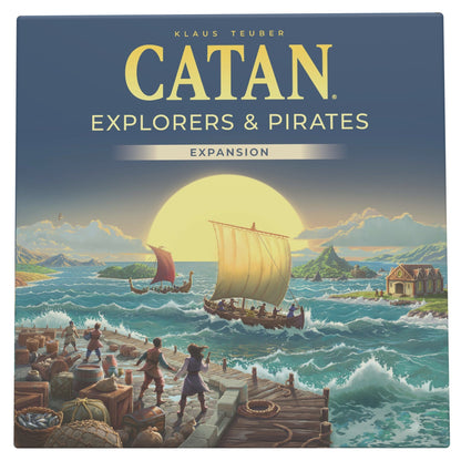 CATAN 6th Edition - Explorers and Pirates Expansion Game