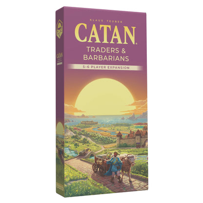 CATAN 6th Edition - Traders and Barbarians 5-6 Player Expansion Game