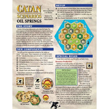 Catan Scenario Oil Springs Game