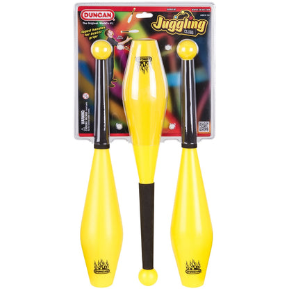Duncan Juggling Clubs Set of 3 Assorted Colours Toy