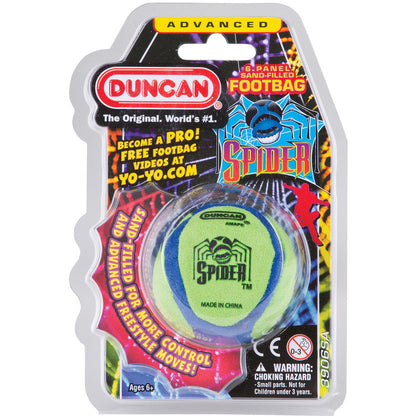 Duncan Footbag Spider 6 Panel Sand Filled Assorted Colours Toy