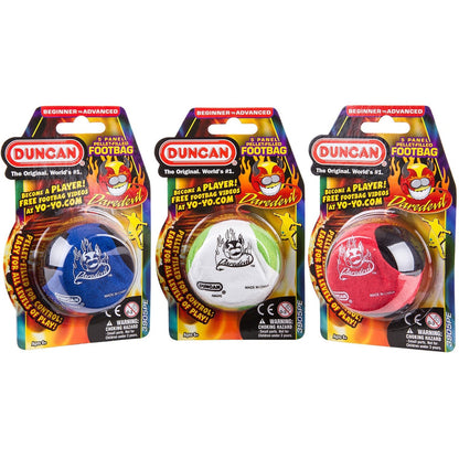 Duncan Footbag Daredevil 5 Panel Pellet Filled Assorted Colours Toy