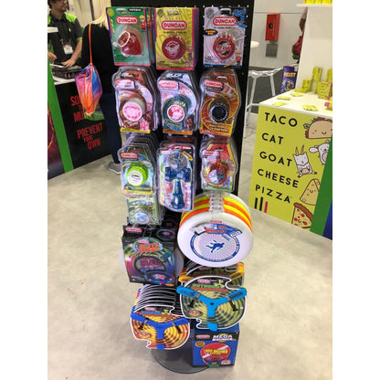 Duncan Yo Yo Floor Merchandiser 2 Sided Stand Product Sold Separately Toy