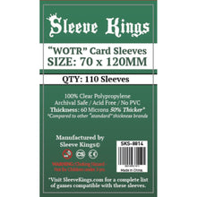 Sleeve Kings Board Game Sleeves "WOTR-Tarot" 70mmx120mm 110 Sleeves Per Pack