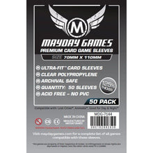 Mayday -  Premium Magnum Silver Sleeve Pack of 50 - 70x110 MM